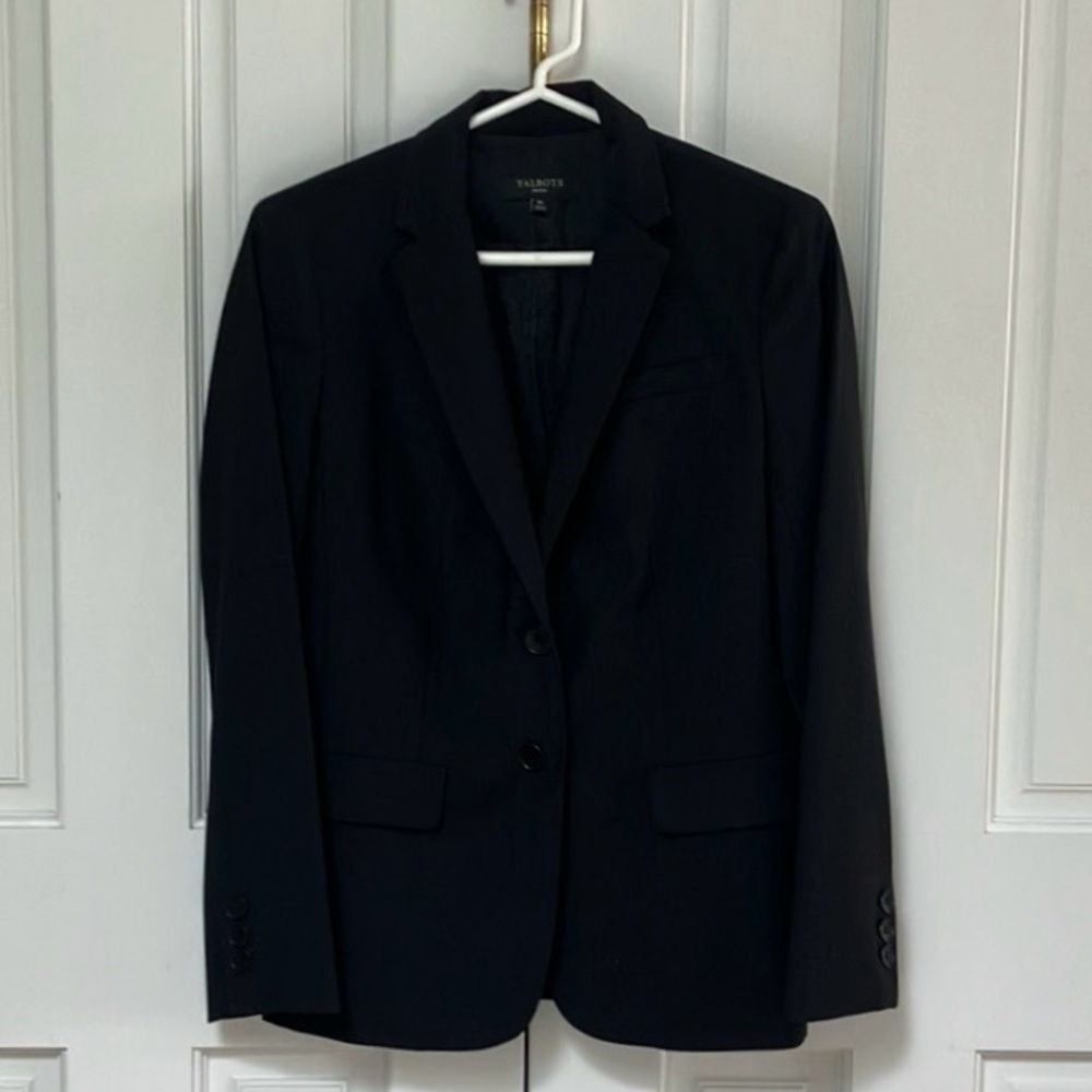 Black Talbots Business Suit Blazer